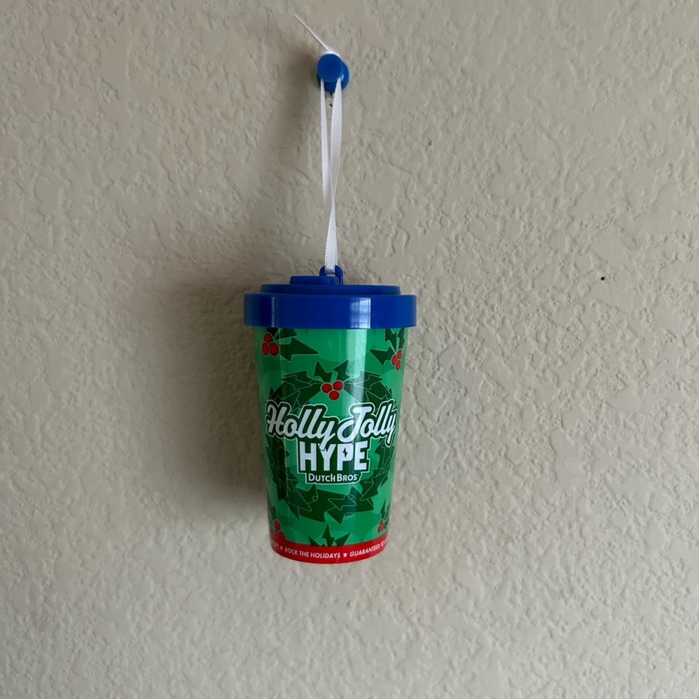 Holly Jolly Hype Dutch Bros Ornament